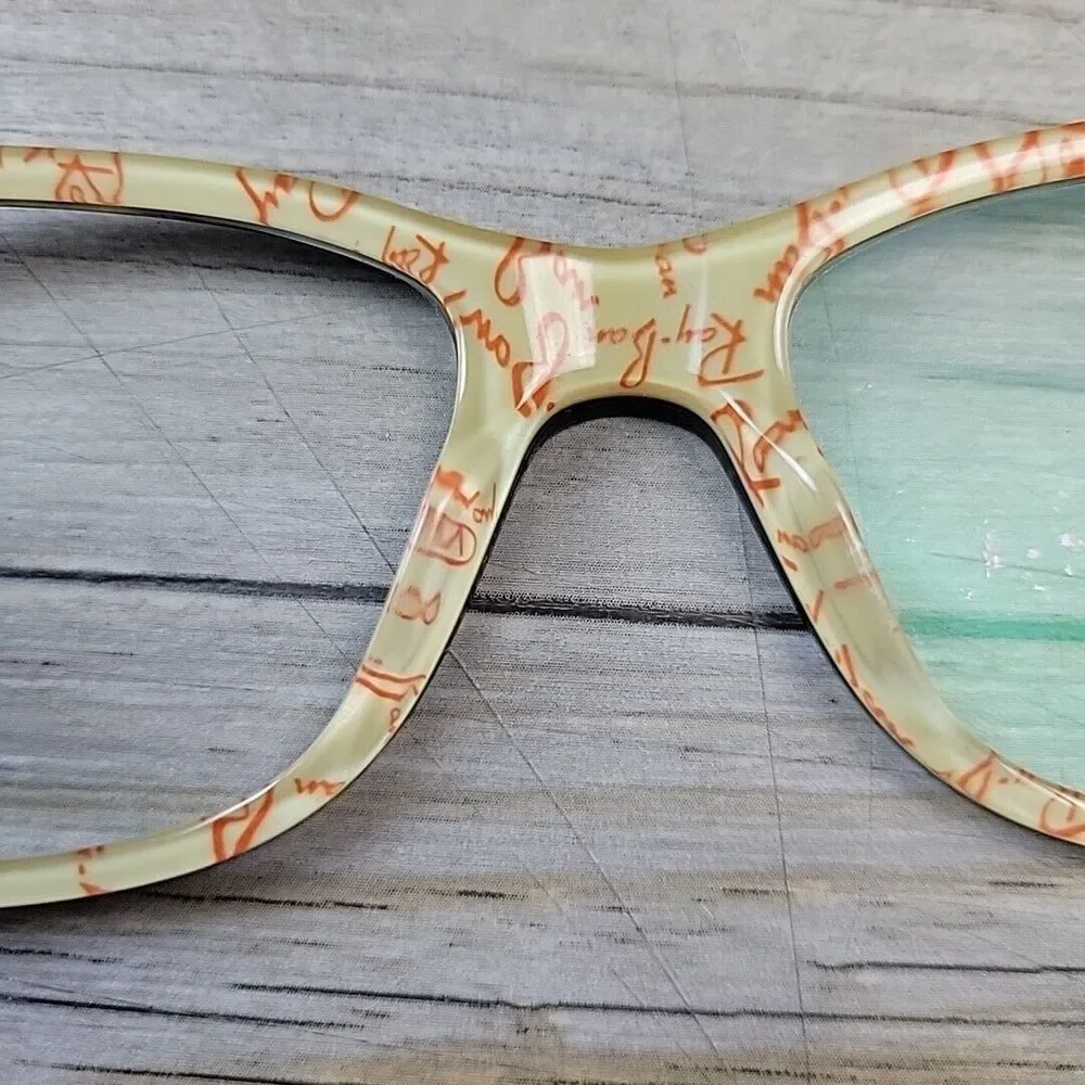 Ray BAN RB5228 5057 Eyeglasses Brown Tortoise Beige‎ FRAMES ONLY 53-17 140 Logo